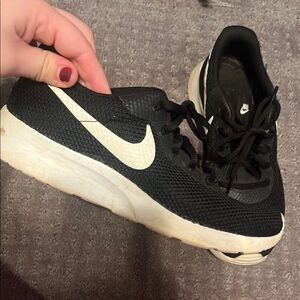 Nike Black and White Sneakers